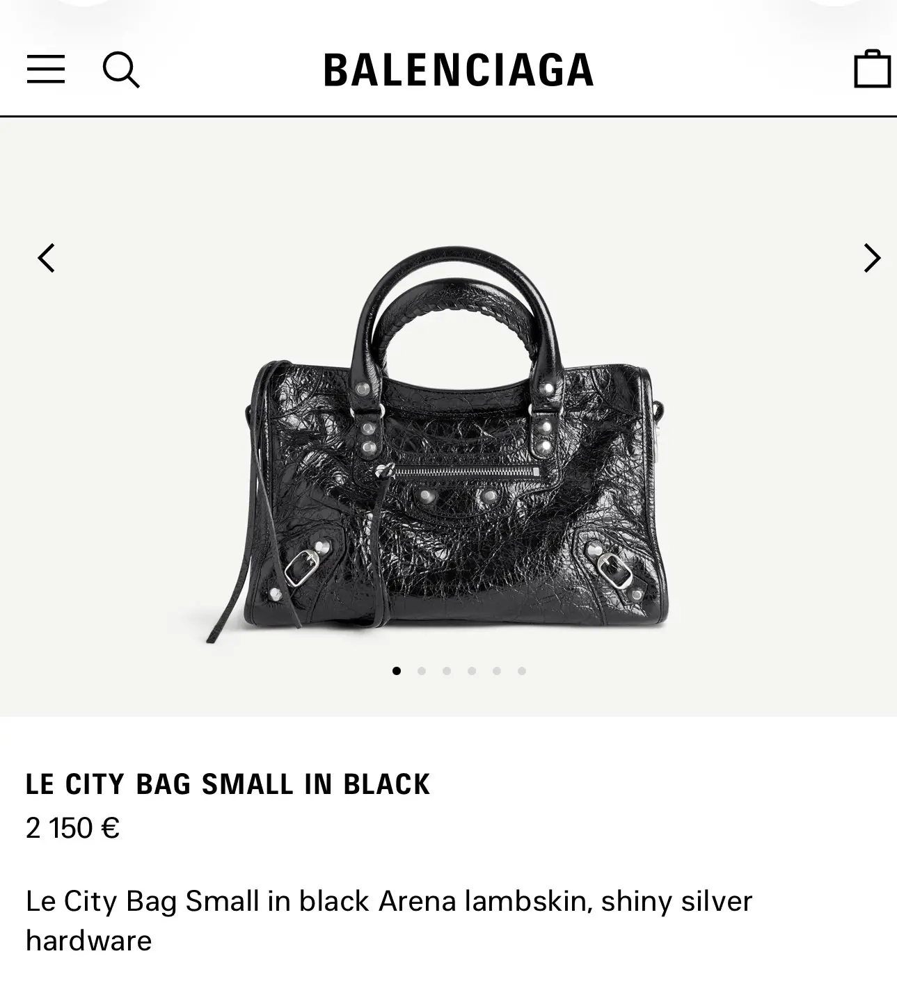 Понедельник, утро, сумка в стиле Balenciaga