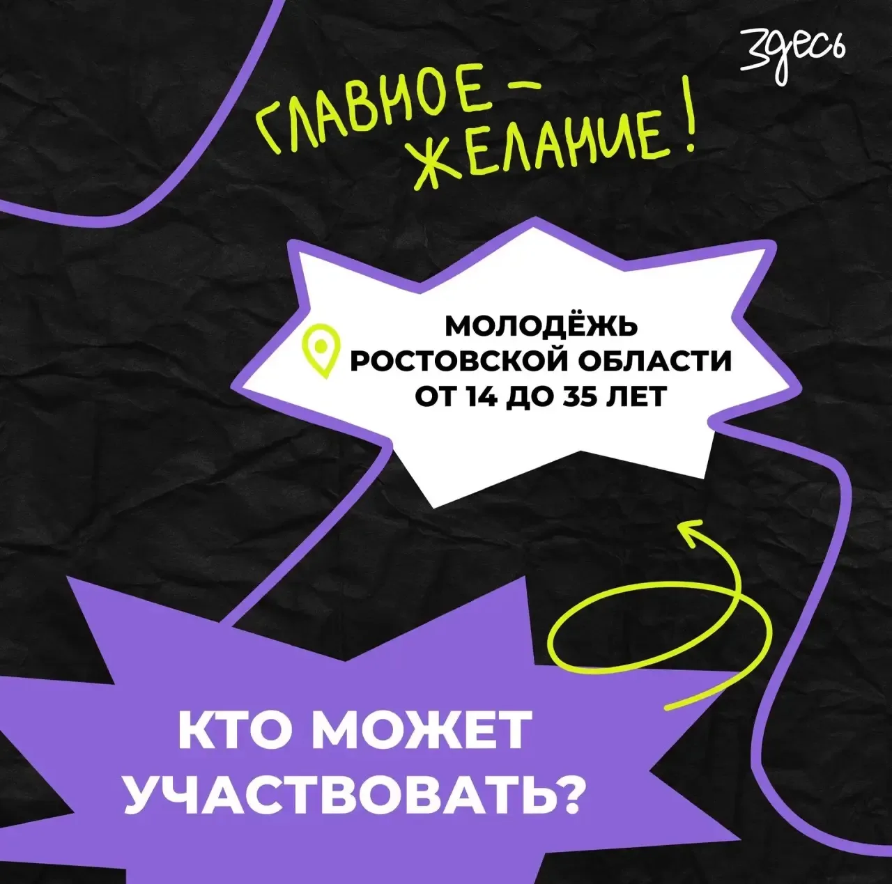 💫Выиграть миллион – это реально! Тебе от 14 до 35 лет, и ты из Ростовской области? Мечтаешь выиграть