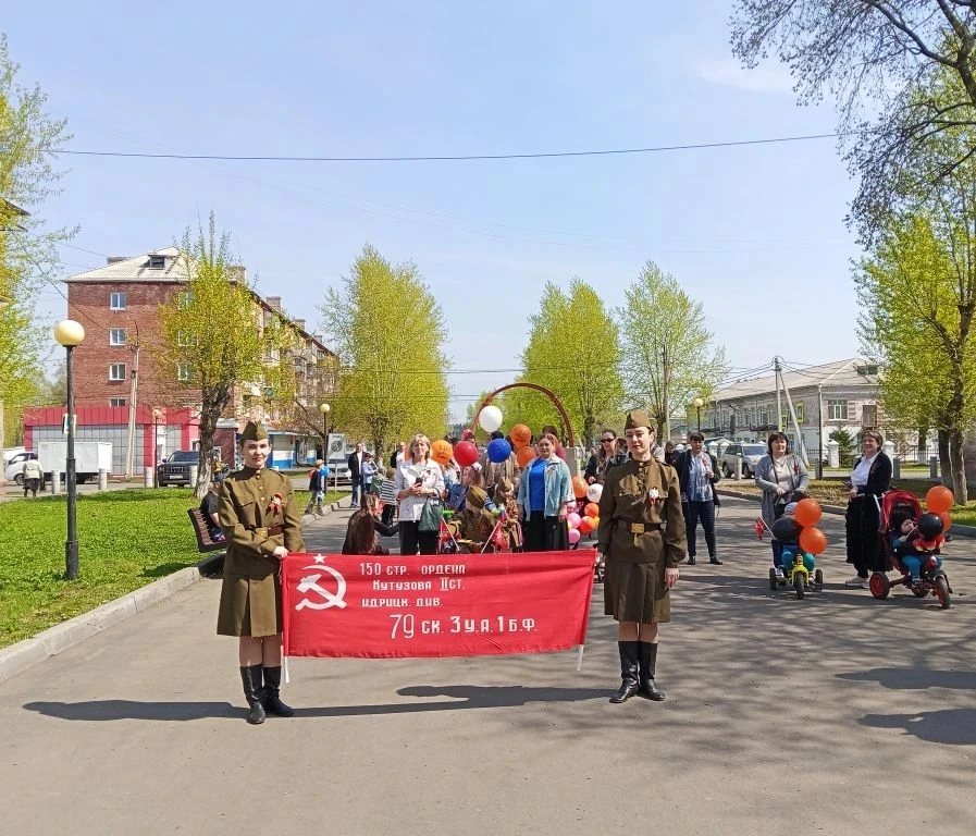 В честь празднования 81‑й годовщины Победы в Великой Отечественной войне наш детский са...