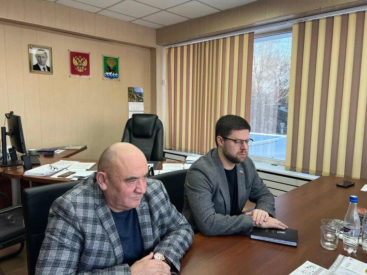 Из соцсетей мэра Иркутского муниципального округа Леонида Фролова