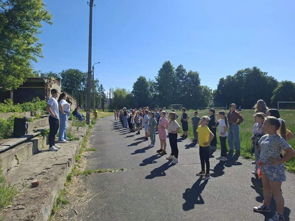 Третий день в пришкольном лагере «Солнышко» прошел очень весело и позитивно!