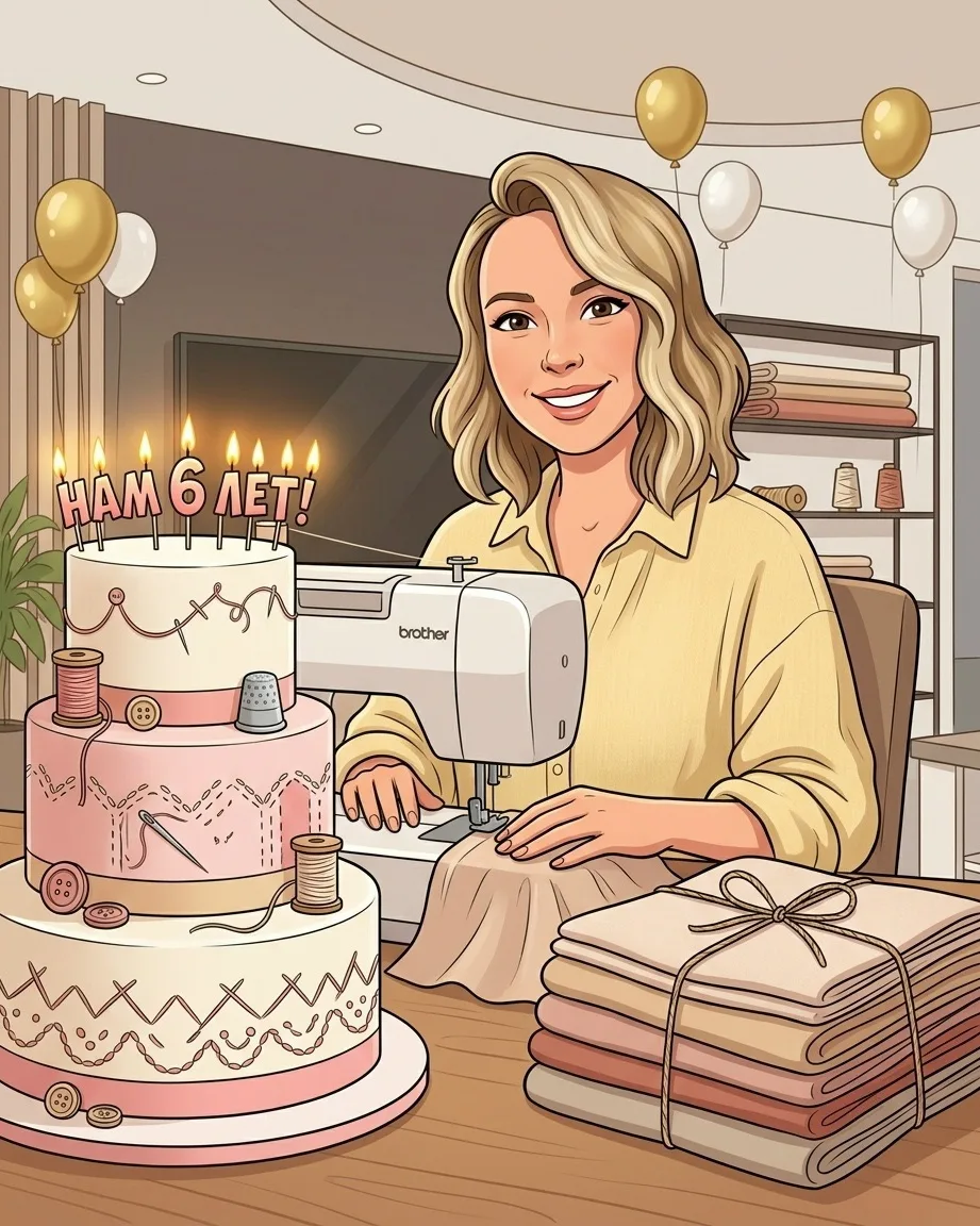 💫Сегодня проекту ШИТЬ ЛЕГКО! исполнилось 6 лет💫

Каждый год мы подводили итоги, а в этот раз прост