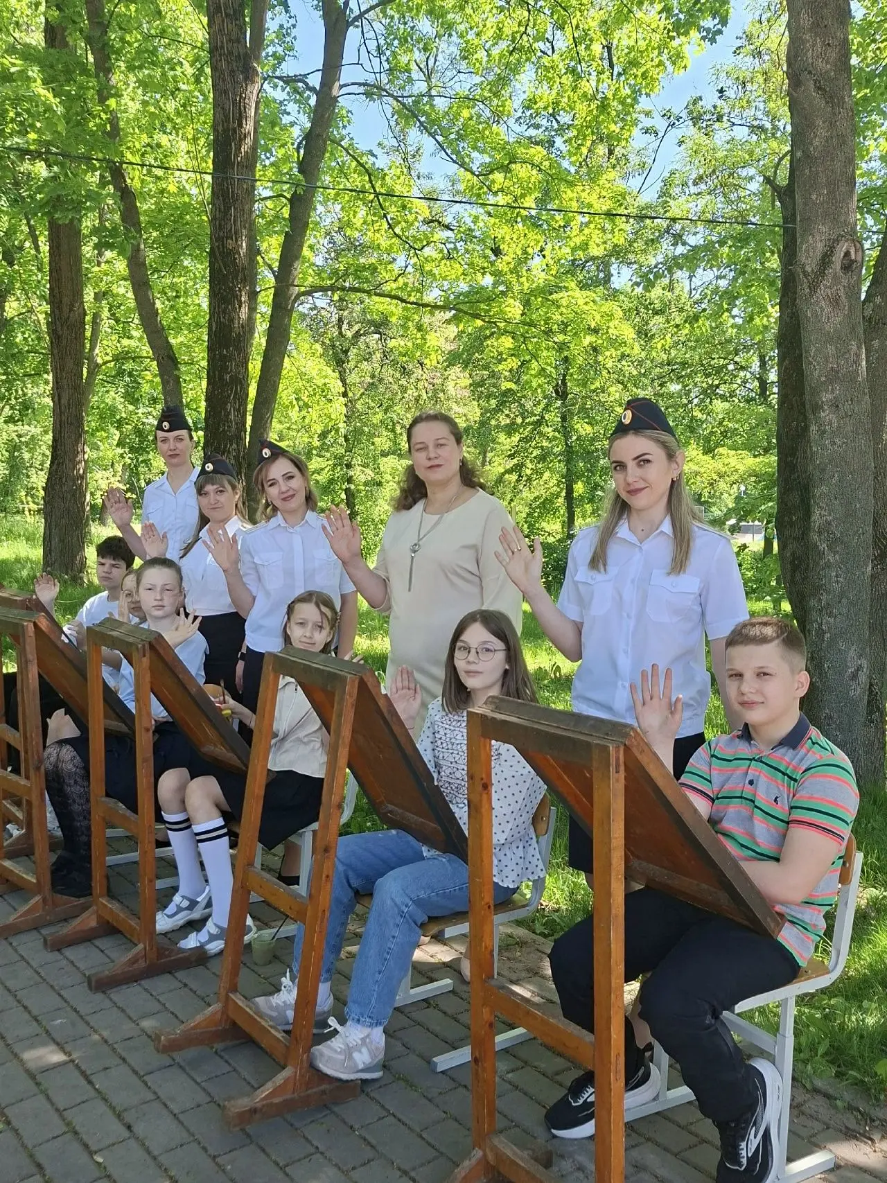 Обучающиеся отделения изобразительного искусства, класса преподавателя Ольшанской Евген...