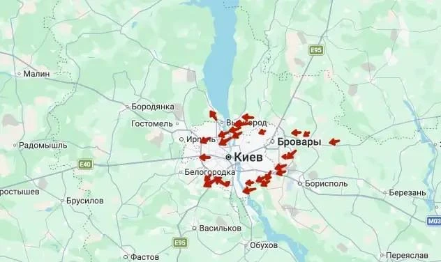 ❗️Началась массированная атака по Украине: "Цирконы" летят к Киеву, над столицей 45 "Гераней"

▪️Ноч