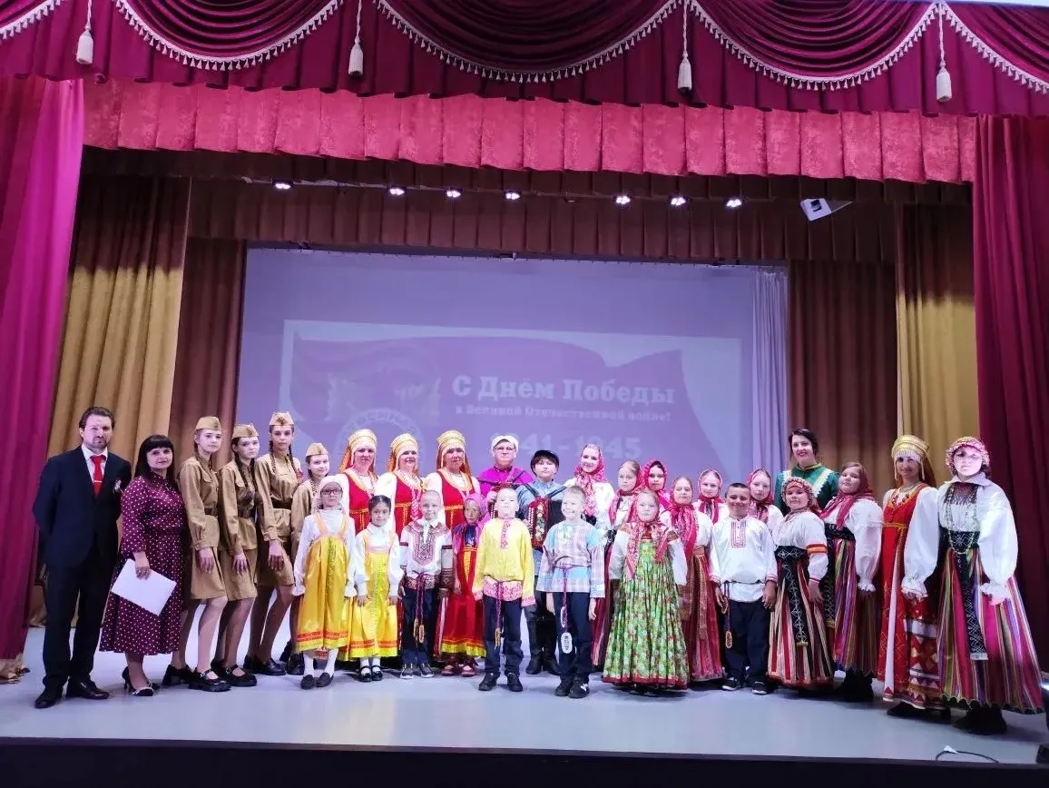 Праздничный концерт в честь Дня Победы состоялся в ДК Рассказовского МО