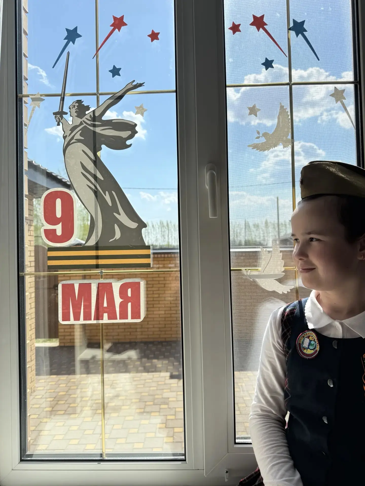🕊Окна Победы» - это традиционная акция, которая проходит в преддверии празднования дня Победы. По вс