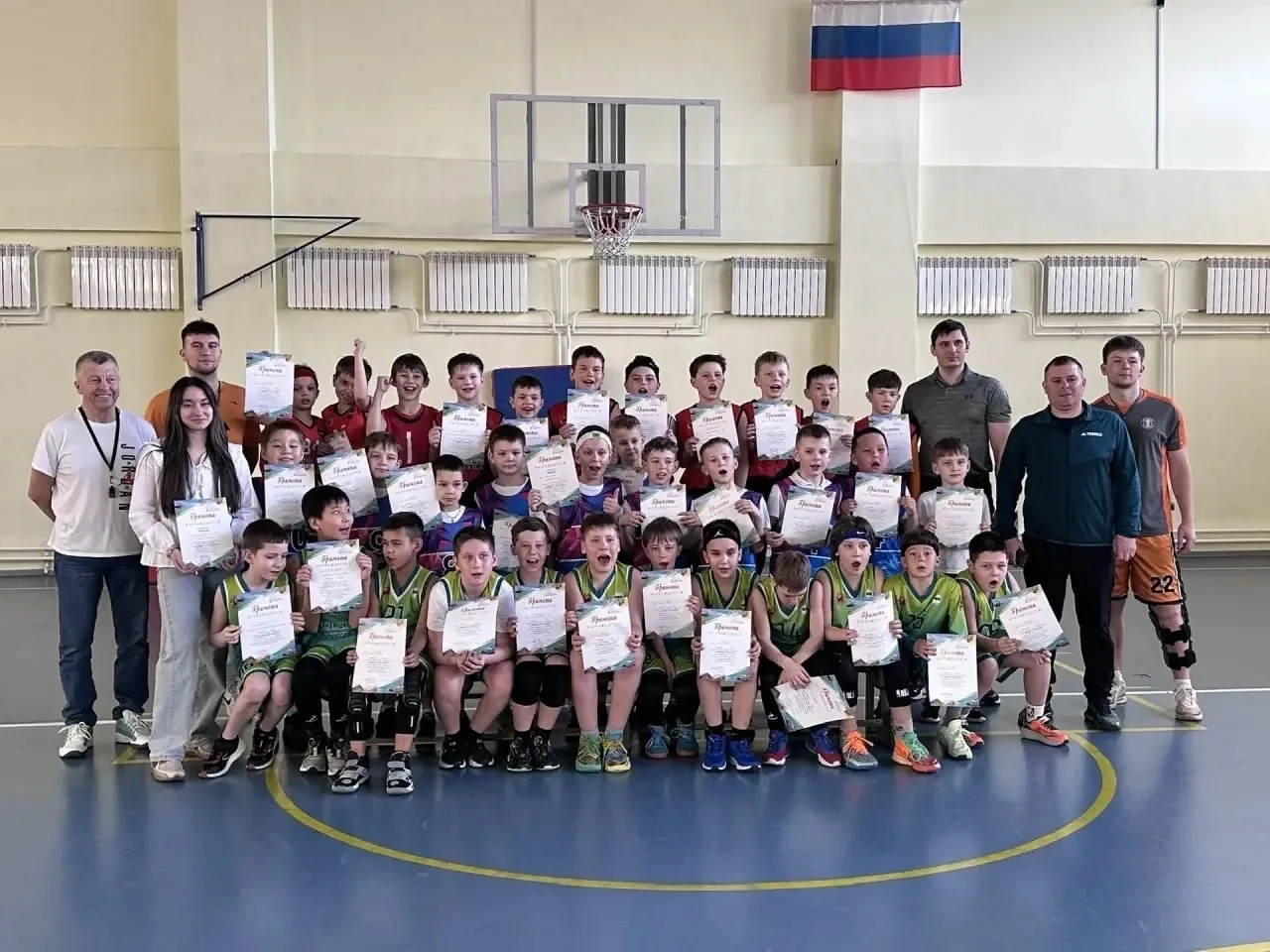 Наши победы: золото по баскетболу у самых юных! 🏆🏀