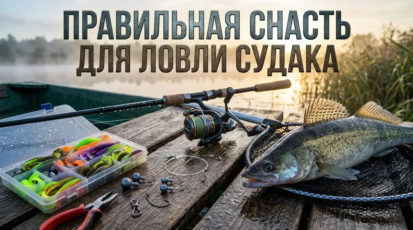 Джиговая ловля судака предъявляет жесткие требования к снасти. 🎣