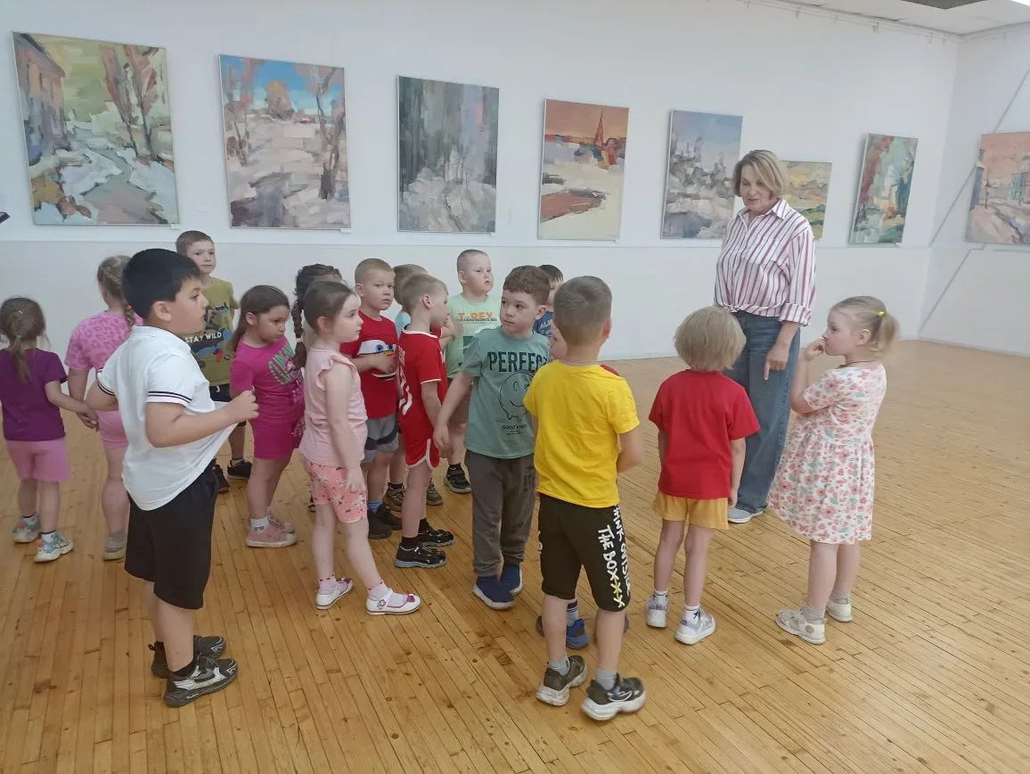 "Буратино" в "Галактике": дети знакомятся с искусством А.С. Александрова. Сегодня в молодежном центр