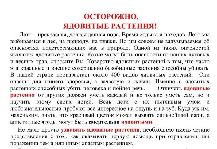 Ядовитые растения: опасность для детей
              Некоторым может быть непонятно, как ребёнок мож