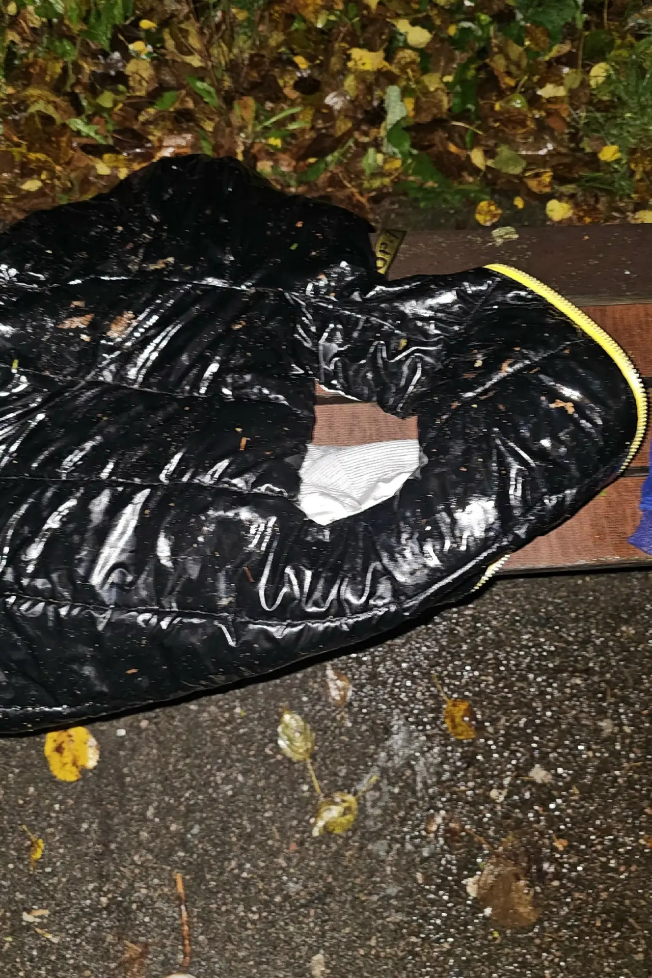 Во дворе дома 7 на улице Владимирской кто-то оставил вещи и карточку сбер-кидс . Вещи т...