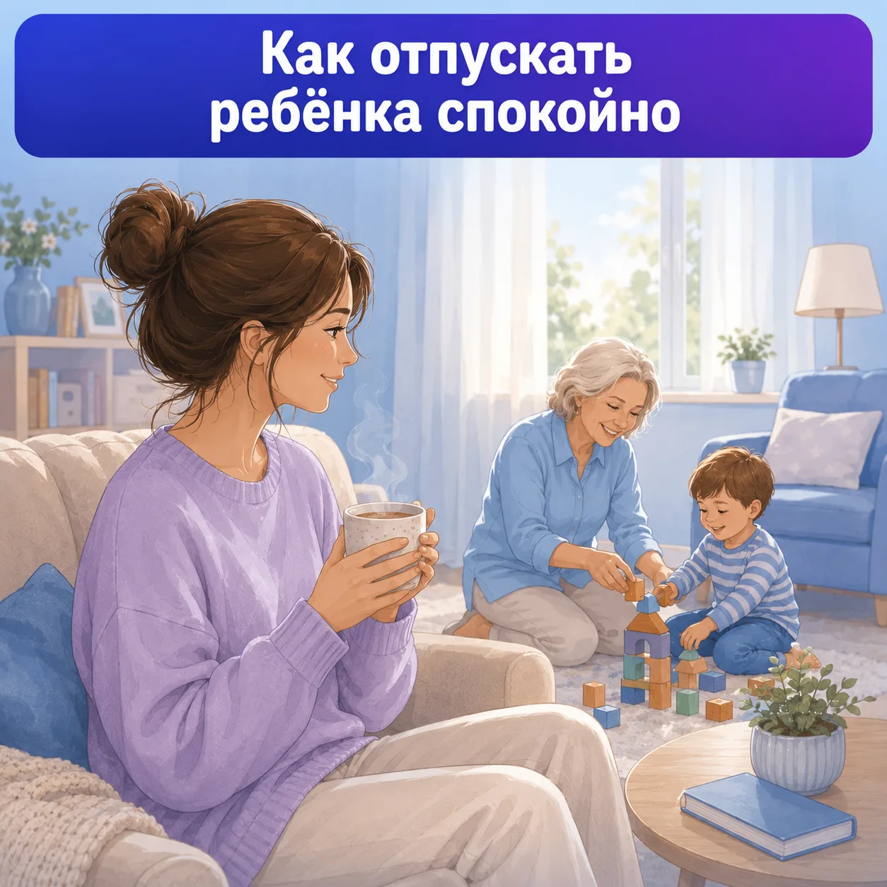 💛 «Я не могу отдать ребёнка бабушке даже на час»