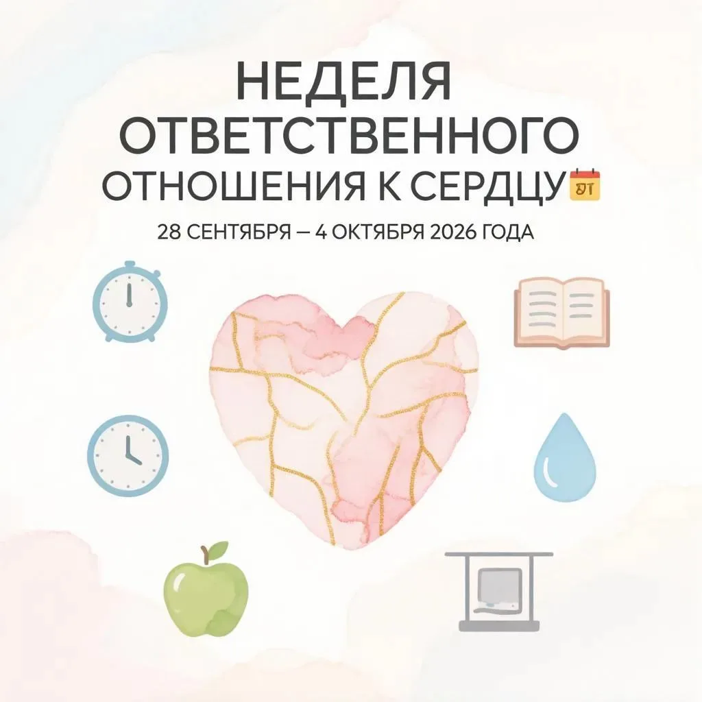 ❤️ Заботиться о сердце нужно смолоду!