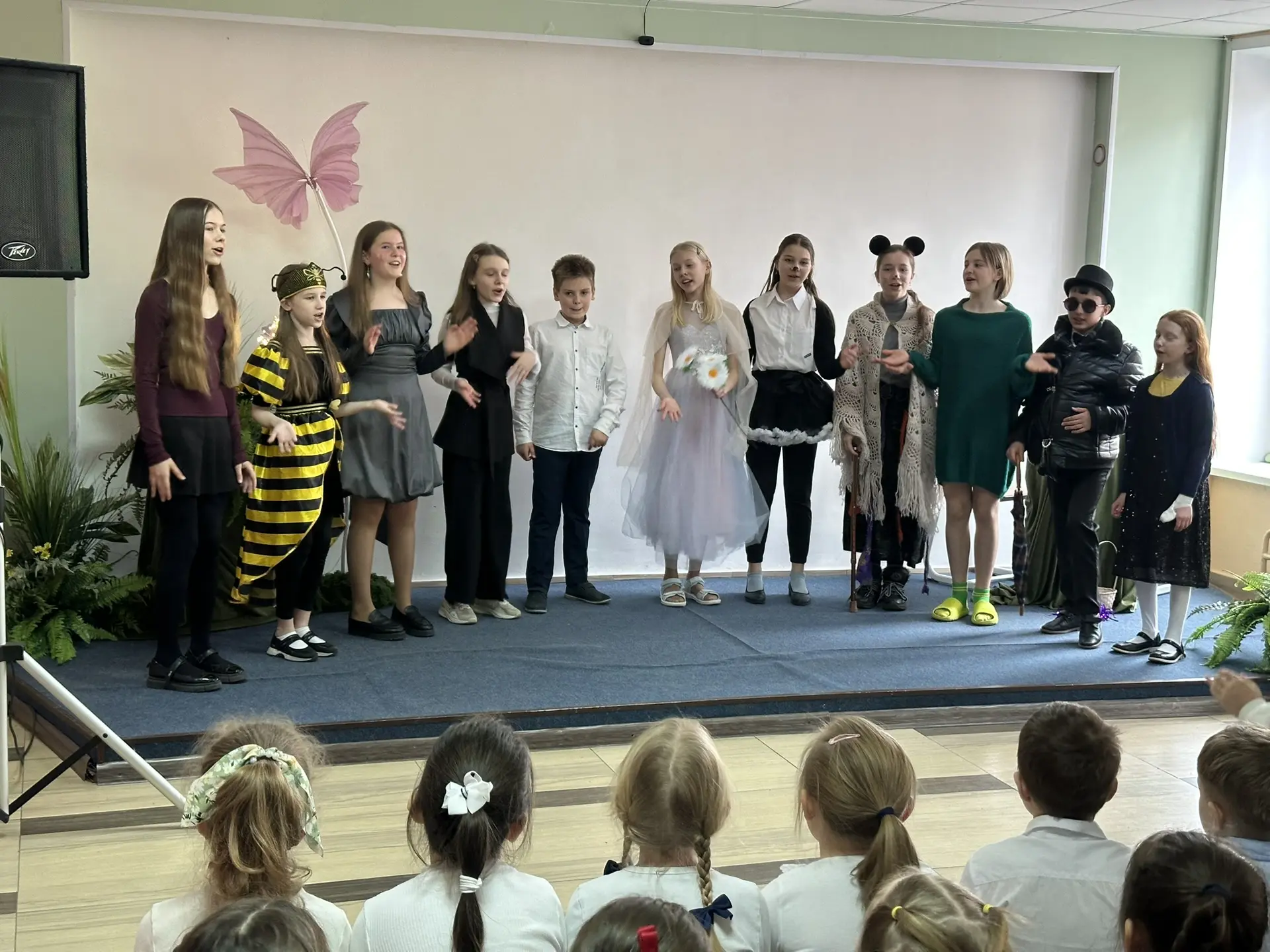 🎭 Всемирный день театра в гимназии  Сегодня, в честь Всемирного дня театра, в стенах нашей гимназии 