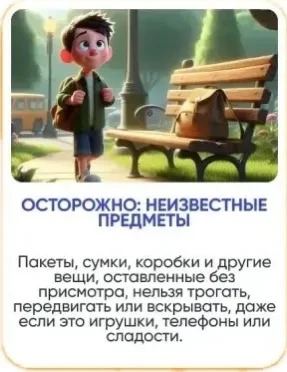 ❗ПАМЯТКА ПО АНТИТЕРРОРИСТИЧЕСКОЙ БЕЗОПАСНОСТИ