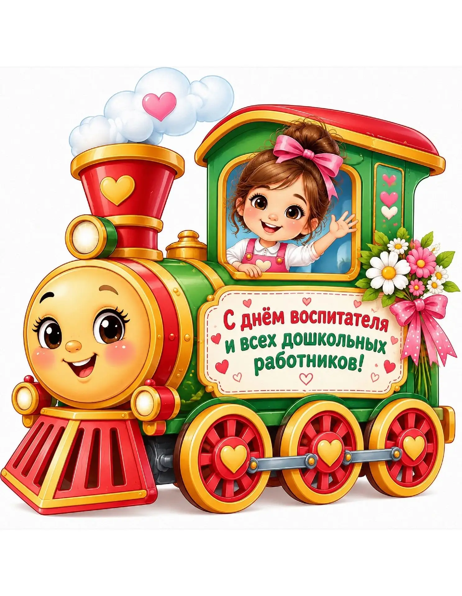 ️🚂 Бесплатный материал ко Дню воспитателя - сохраняйте, чтобы не потерять ❤️