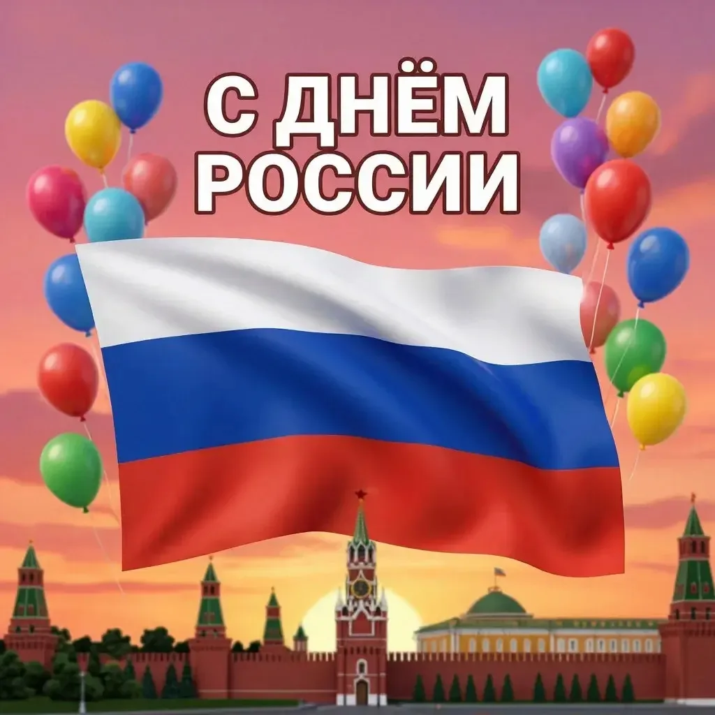 От всей души поздравляем с Днём России — праздником, объединяющим нас, напоминающим о с...