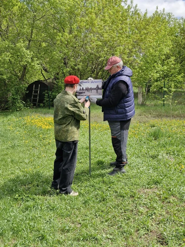 ✅Сад памяти "Дубрава". Уже много лет в нашей школе существует комната боевой славы. В н...