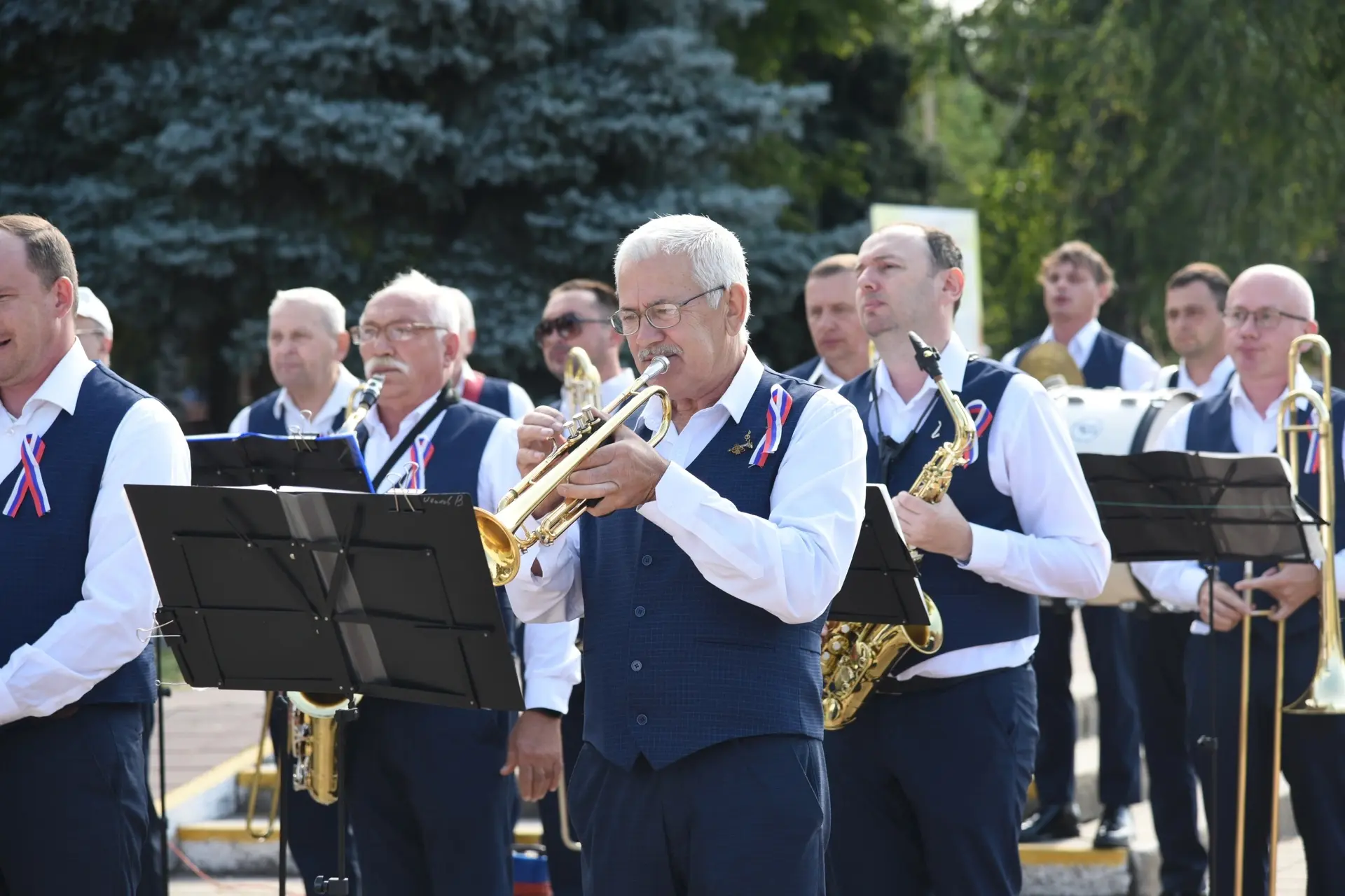 В Валуйках прошла торжественная церемония поднятия флага Российской Федерации 🇷🇺