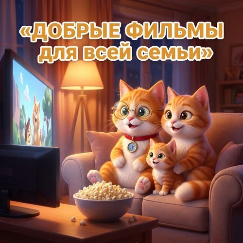 🎬 Добрые фильмы для всей семьи: устраиваем уютный киновечер