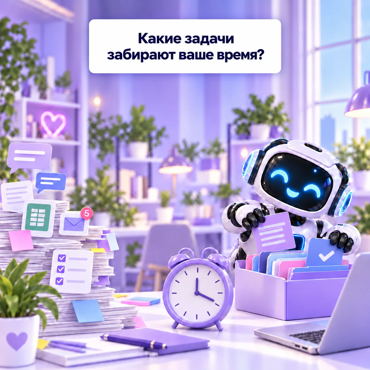 Какие задачи каждый день забирают ваше время?