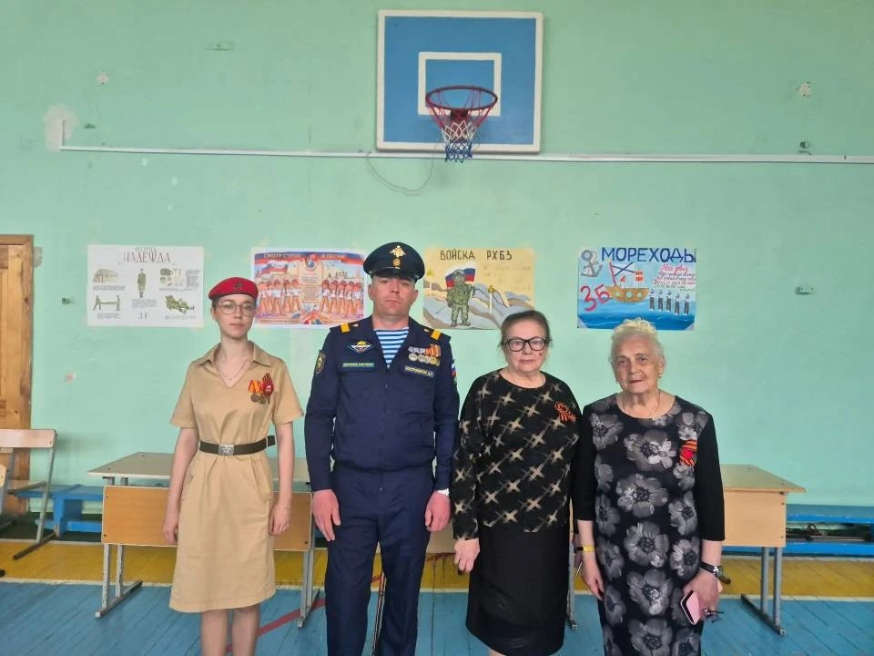 В преддверии Дня Победы в гимназии прошёл Смотр-конкурс строя и песни, посвящённый 81- годовщине Поб