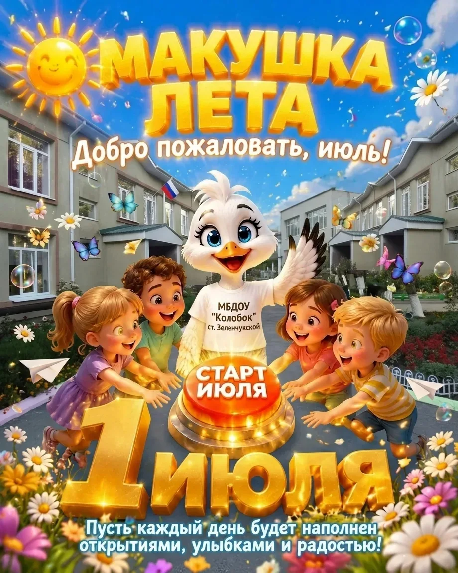 Здравствуй, Июль!