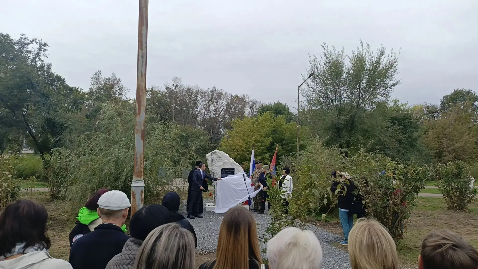 🇷🇺26 сентября в торжественной обстановке был открыт Закладной камень Героям специальн...