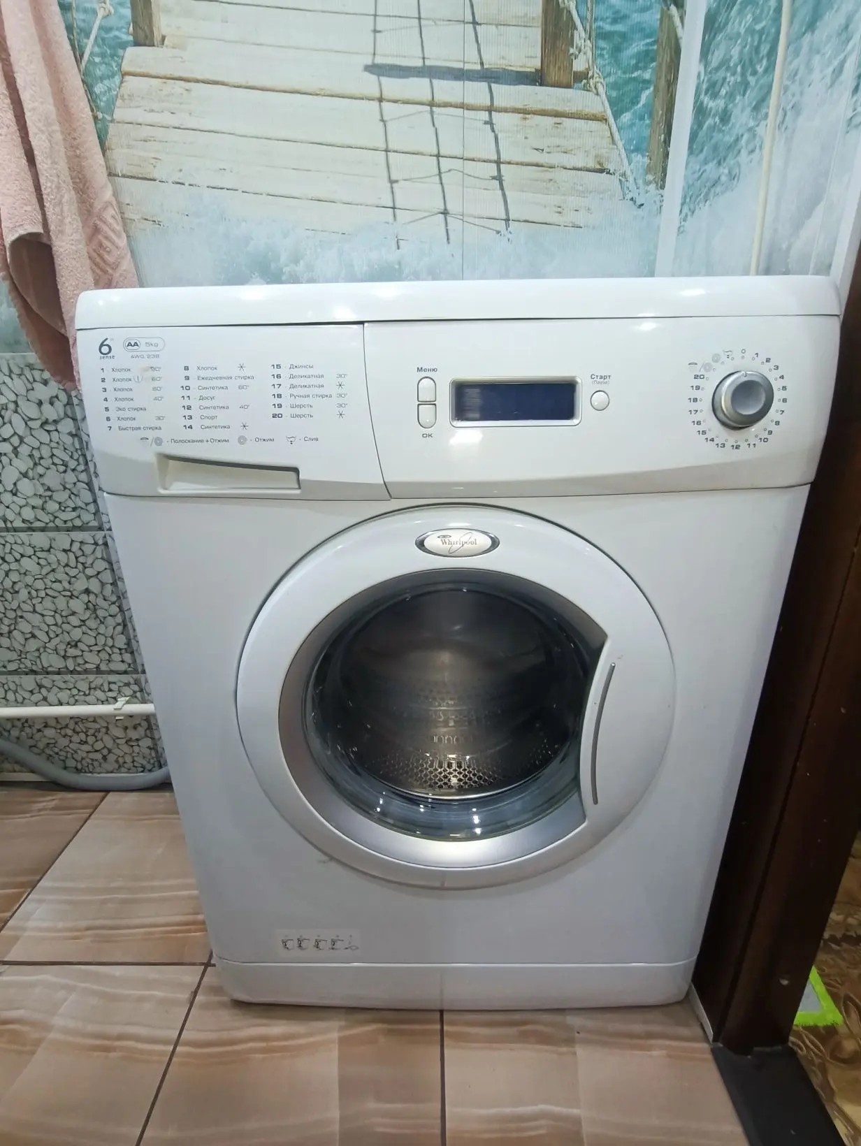 Замена неисправного ТЭНа на возрастной Whirlpool 👍