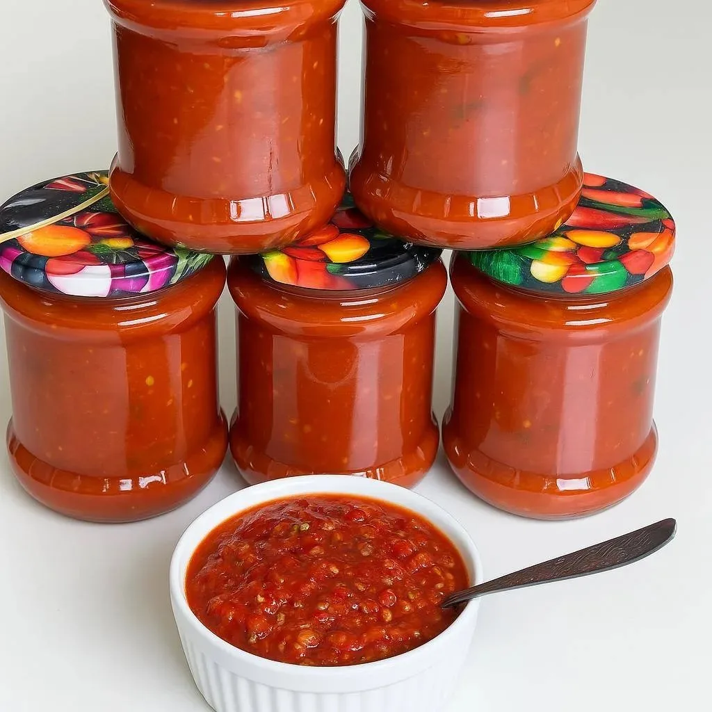 СОУС «САЦЕБЕЛИ» Я ДЕЛАЛА В ПРОШЛОМ ГОДУ — ТАКАЯ ВКУСНЯТИНА ПОЛУЧИЛАСЬ, ПРОСТО НЕ ПЕРЕДА...
