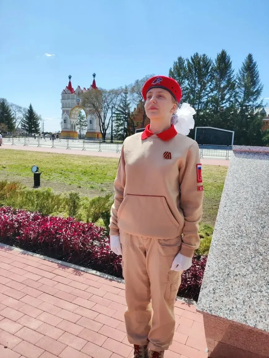 8 мая наши юнармейцы приняли участие во Всероссийской акции «Вахта Памяти».   В годы Великой Отечест
