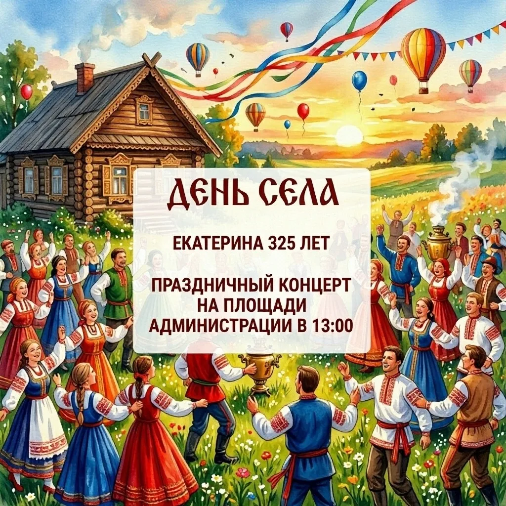 с.Екатерина празднует юбилей!