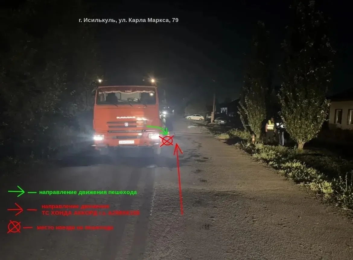 Полиция Исилькульского района разбирается в обстоятельствах смертельного ДТП, произошедшего поздним 
