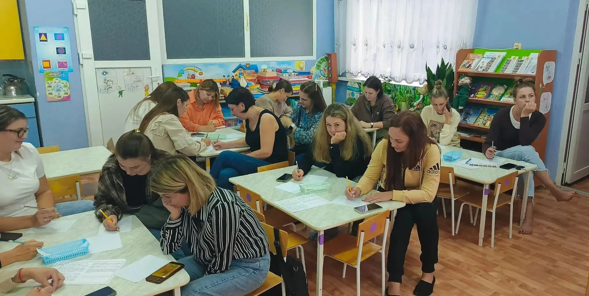 В подготовительной группе "Капельки" прошло первое родительское собрание "Перезагрузка6...
