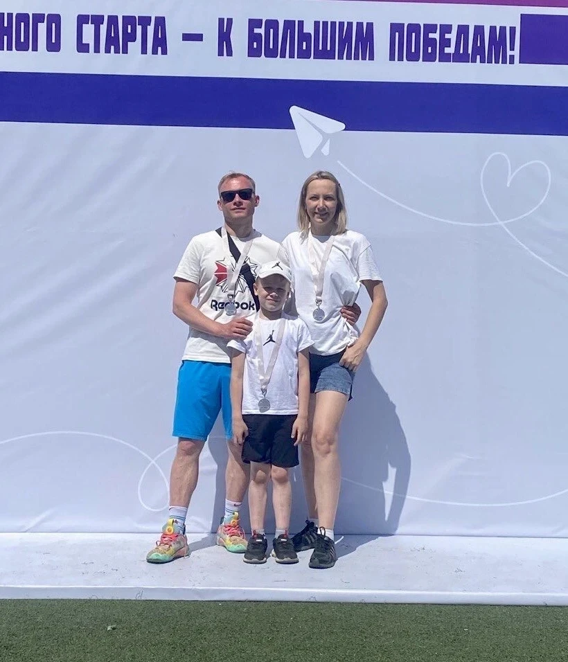 Спортивные, дружные, активные! 🏆 Семья нашего лицея на республиканском фестивале