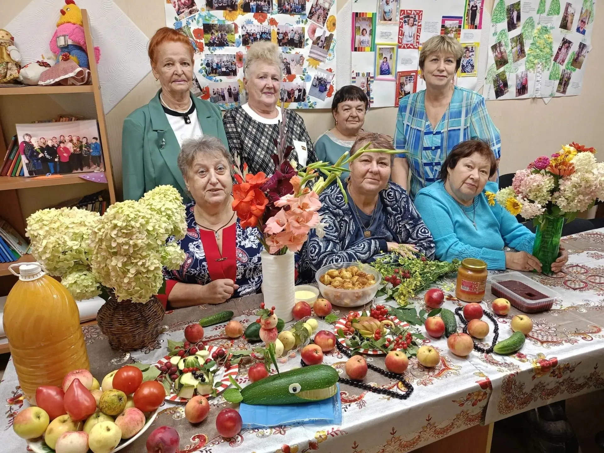 🍂 «Осень, ах, осень!» — выставка «Дары осени» в клубе «Оптимист»