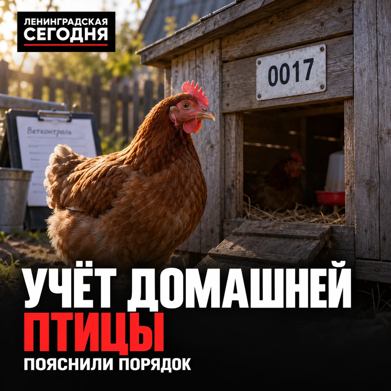 🐔 Как теперь ставить домашнюю птицу на учёт — разъяснили владельцам подворий
