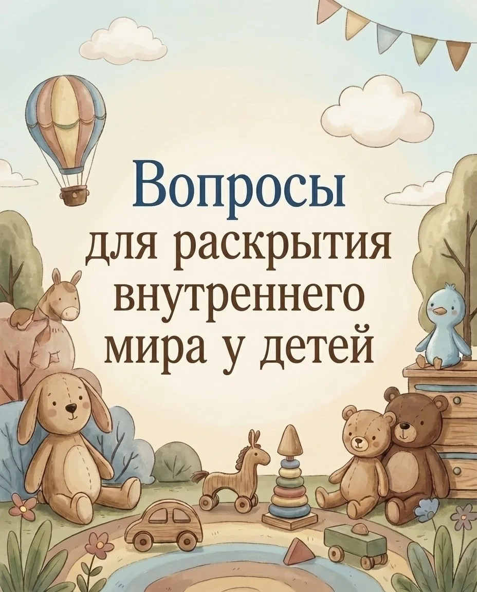 Вопросы для раскрытия внутреннего мира у детей