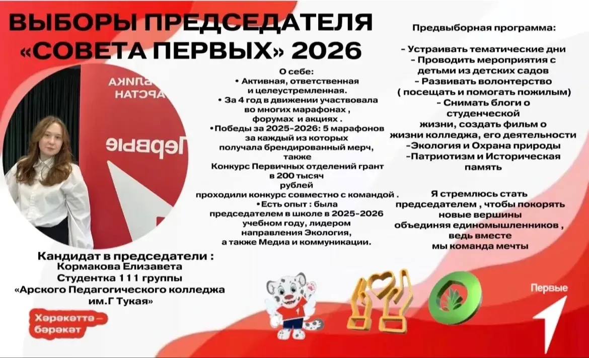 Есть результат! Знакомьтесь с нашим новым Председателем Совета Первых.