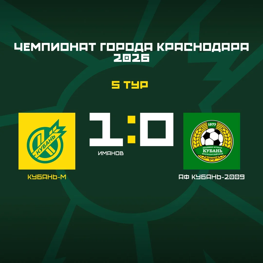 ⚽️ Во вторник, 30 июня, на поле УТБ «Кубань» состоялся перенесённый поединок 5-го тура ...