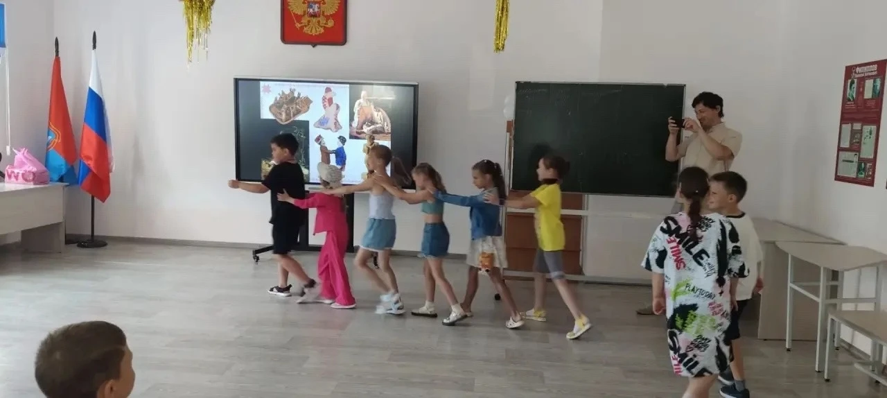 🧩В лагере дневного пребывания МБОУ СОШ №1 "Олимпионик" состоялось увлекательное мероприятие Литерат