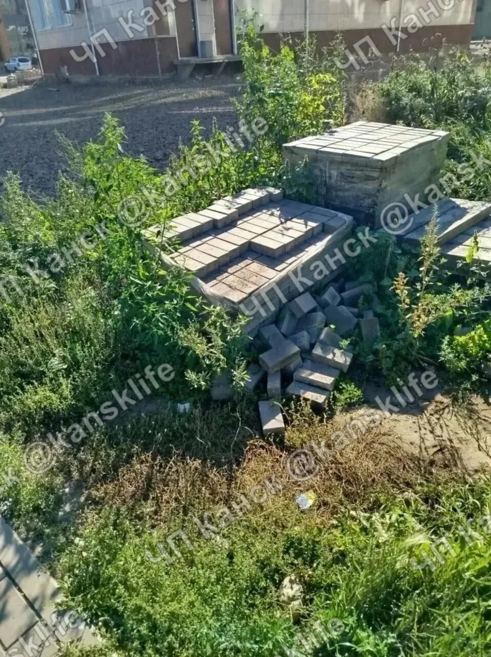 Около жилых домов, возле Назаровского магазина, напротив детской поликлиники, уже больш...