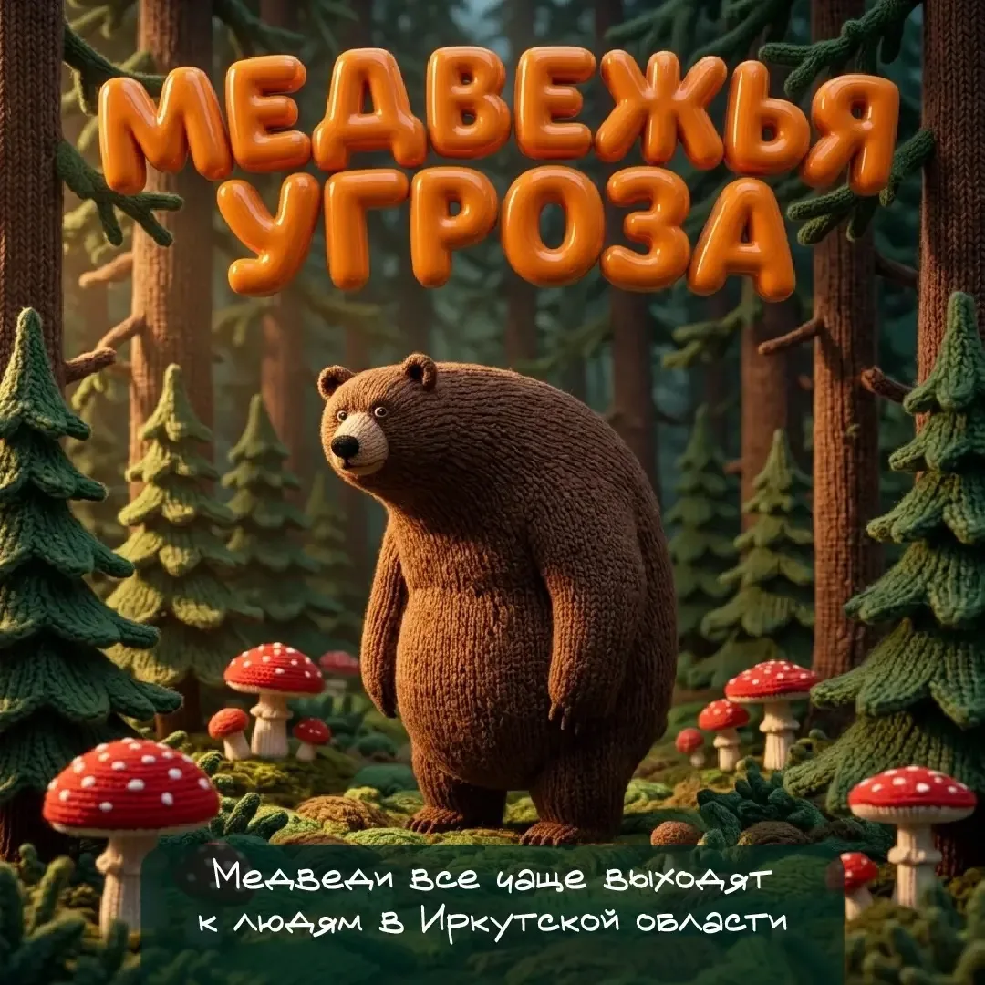 Вам пришло новое сообщение: в лес сейчас лучше не ходить ❗️