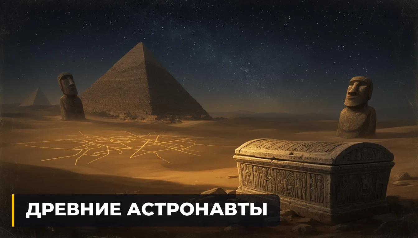 📂 ПИРАМИДЫ, НАСКА И ПАЛЕНКЕ: ОТКУДА ВЗЯЛИСЬ «БОГИ С НЕБА