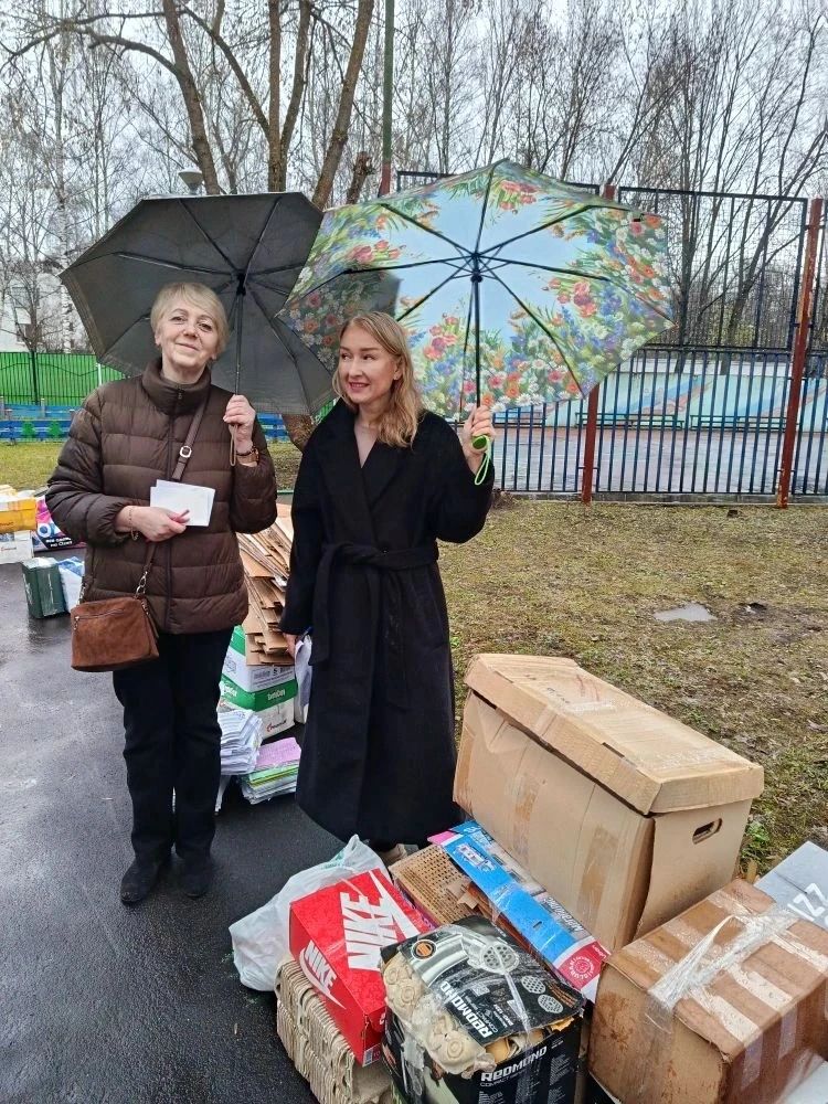 🔥 «Бумажный бум» в Школе №1246: Экология начинается с нас!   Вся неделя в нашей школе начиналась с н