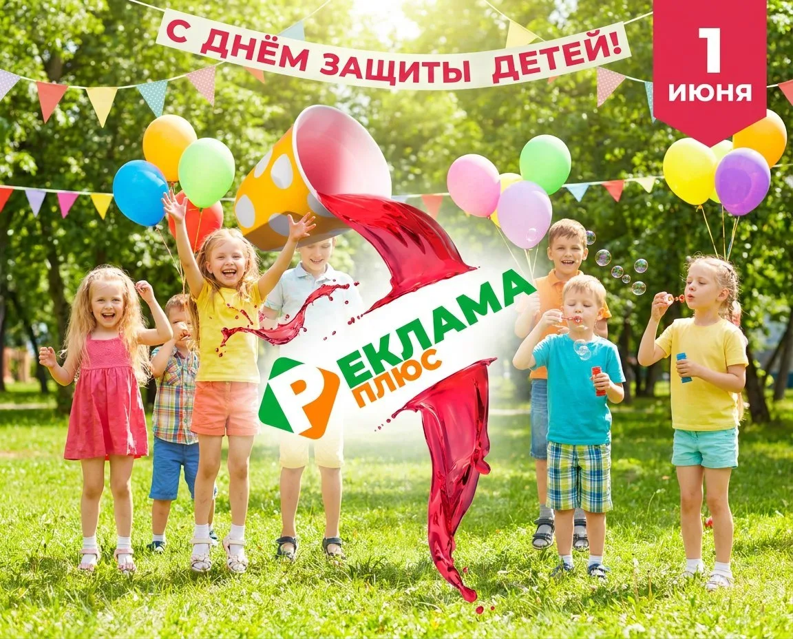 🌈 Самый яркий праздник года: с Днем защиты детей! 🧸🎈