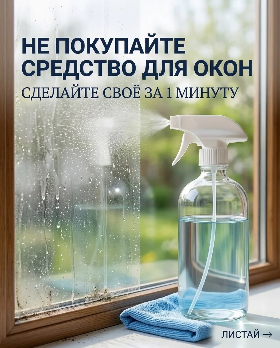 🪟Домашнее средство для стёкол и окон

Ставьте 👍, если пост полезен

Лайфхаки | Подписаться