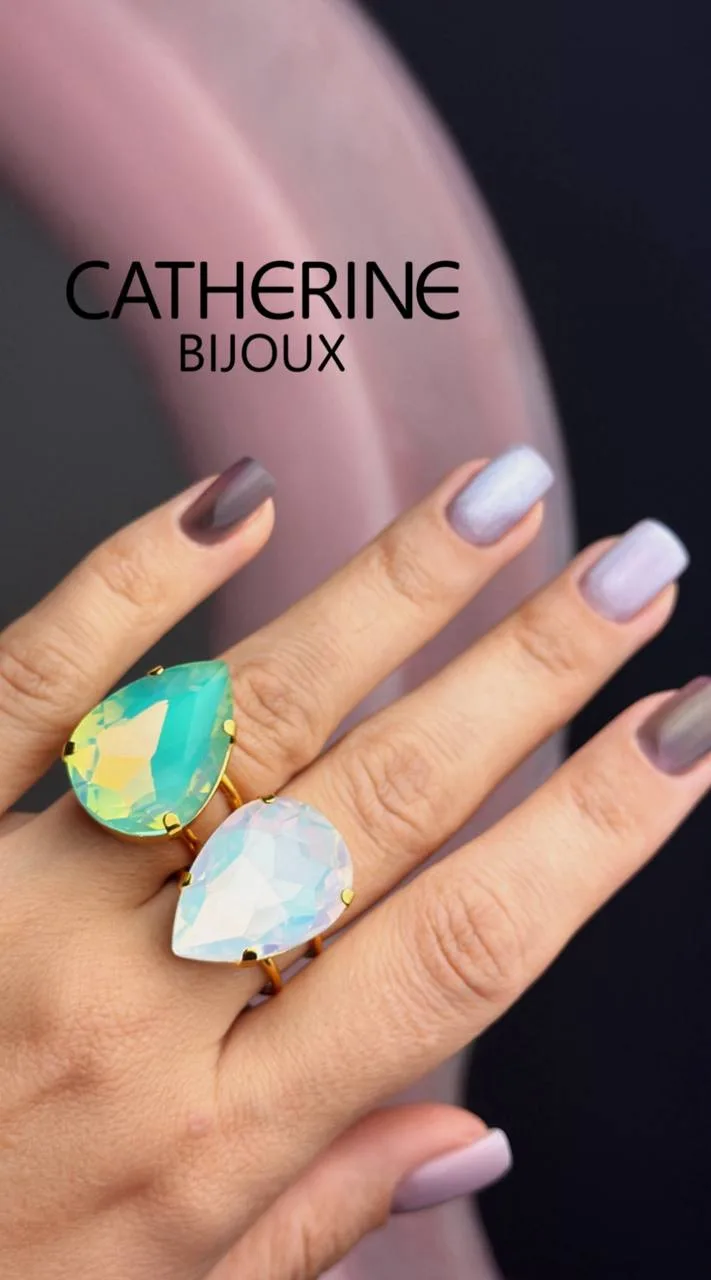 Кристаллы от Catherine Bijoux 💎