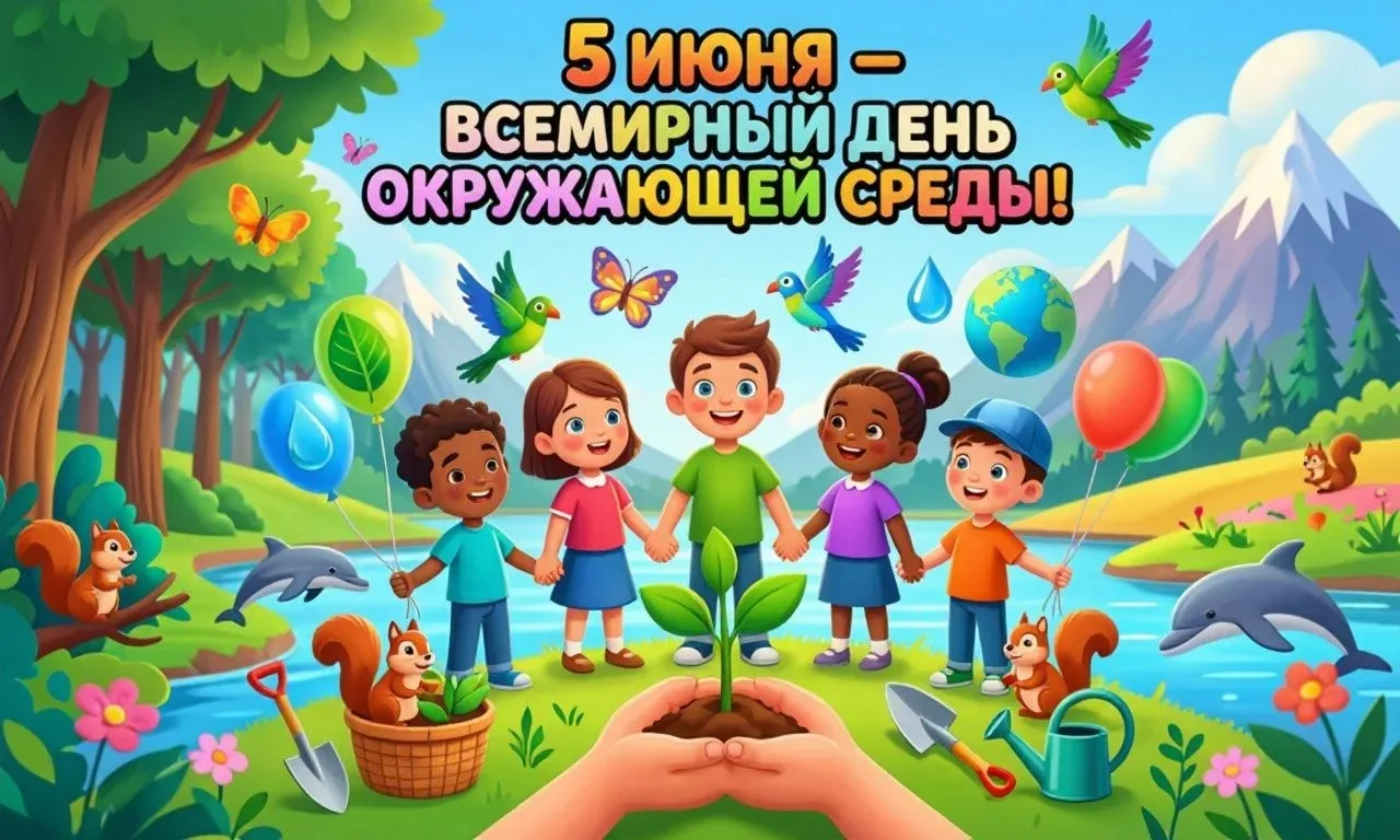 🍀 Всемирный день окружающей среды! 
Сегодня мы вспоминаем, как важно заботиться о нашей планете Дав