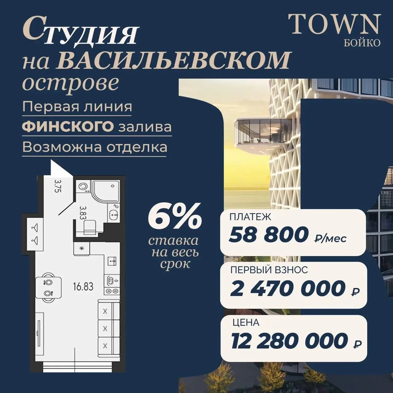 «Я хочу на Васильевском острове, рядом с Финским, и чтоб все было по высшему разряду»